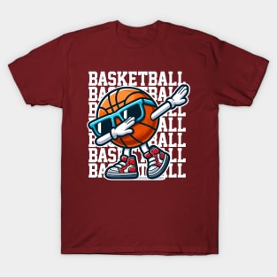 Dabbing Basketball T-Shirt